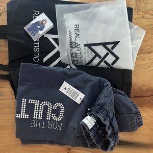 Real Artistic Cult Navy Sweatpants